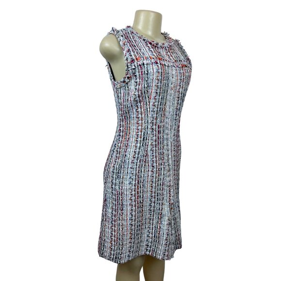 Elie Tahari Women’s Multicolor Sleeveless Shift Dress Sz 6 - Picture 2 of 7